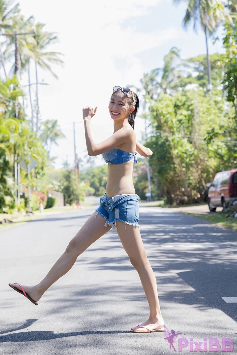 Japanese Idol Shida Nene Otone Weekly Post Digital Photo Book Nenemaru Holiday in Hawaii PixiBB.COM 001