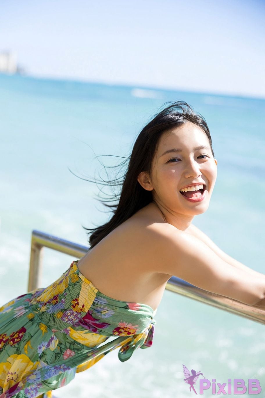 Japanese Idol Shida Nene Otone Weekly Post Digital Photo Book Nenemaru Holiday in Hawaii PixiBB.COM 124