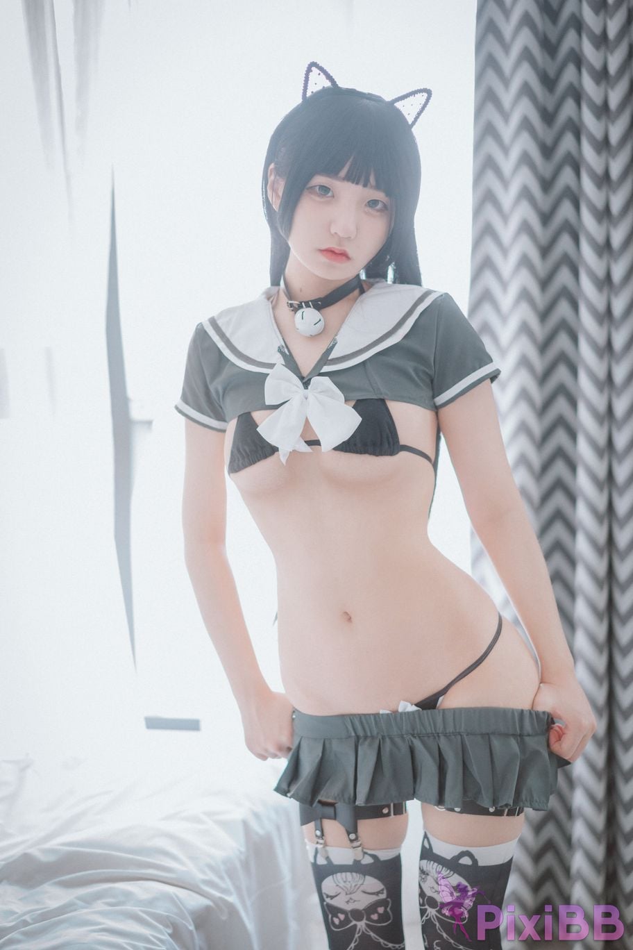 DJAWA Photo Jeong Jenny Katzenmdchen in Schuluniform PixiBB.COM 031