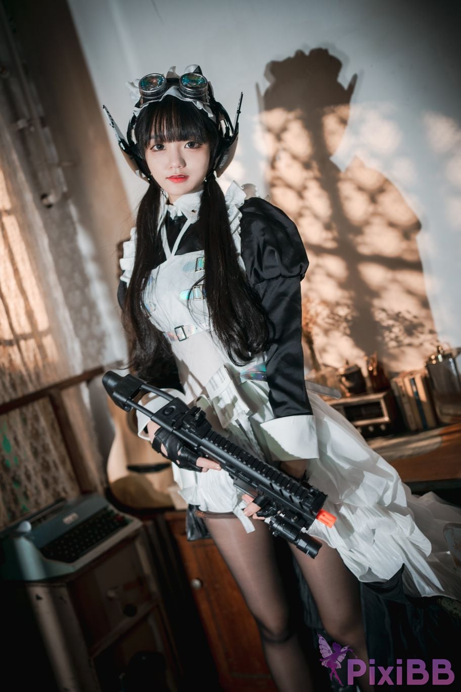 DJAWA Photo Jeong Jenny Combat Maid Mansion PixiBB.COM 018.JPG