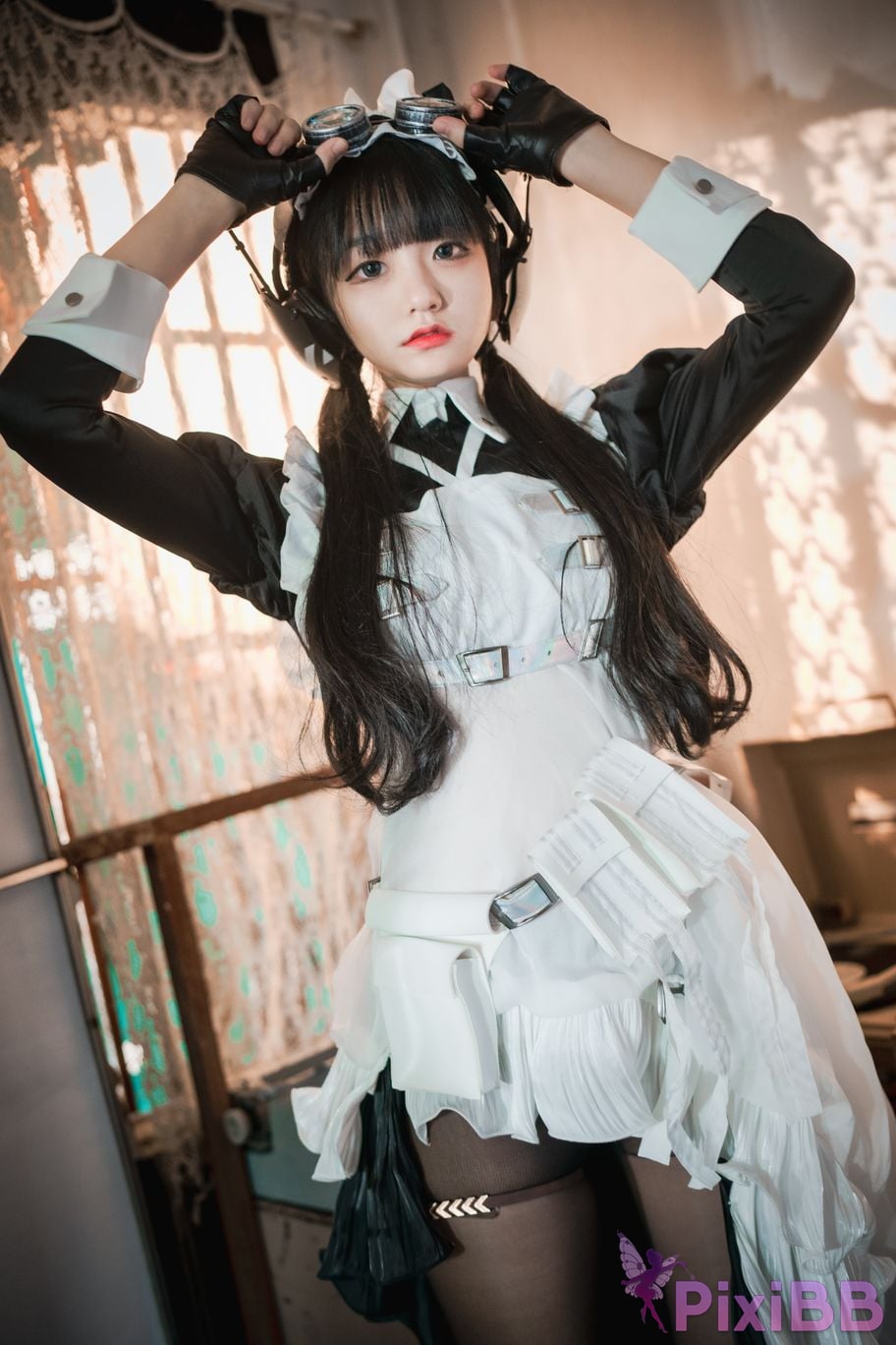 DJAWA Photo Jeong Jenny Combat Maid Mansion PixiBB.COM 019.JPG