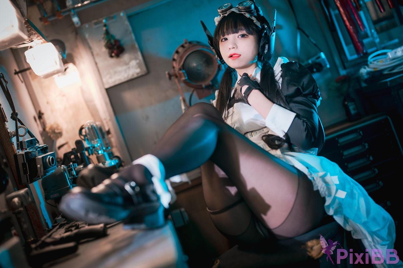 DJAWA Photo Jeong Jenny Combat Maid Mansion PixiBB.COM 026.JPG