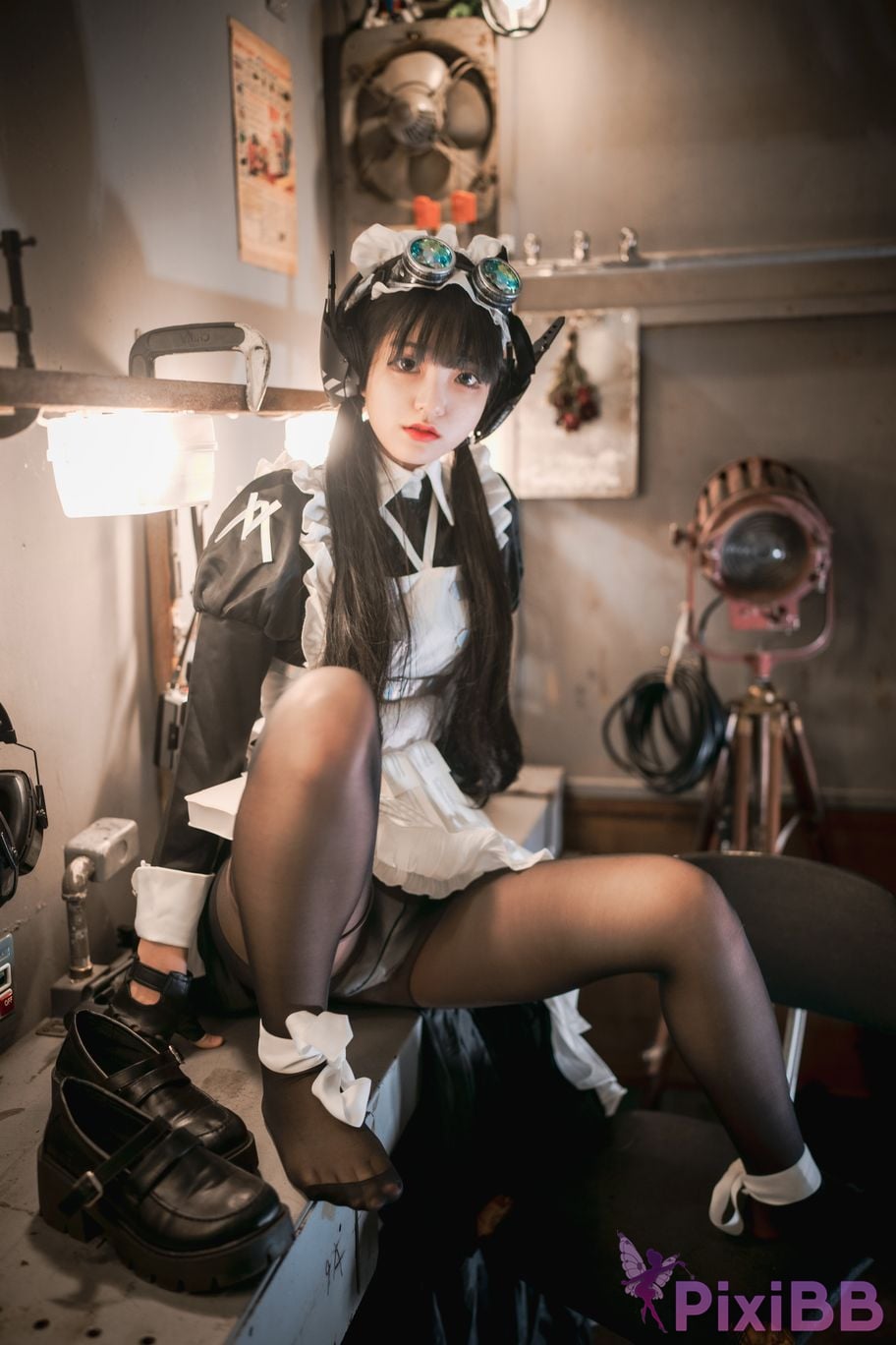 DJAWA Photo Jeong Jenny Combat Maid Mansion PixiBB.COM 033.JPG