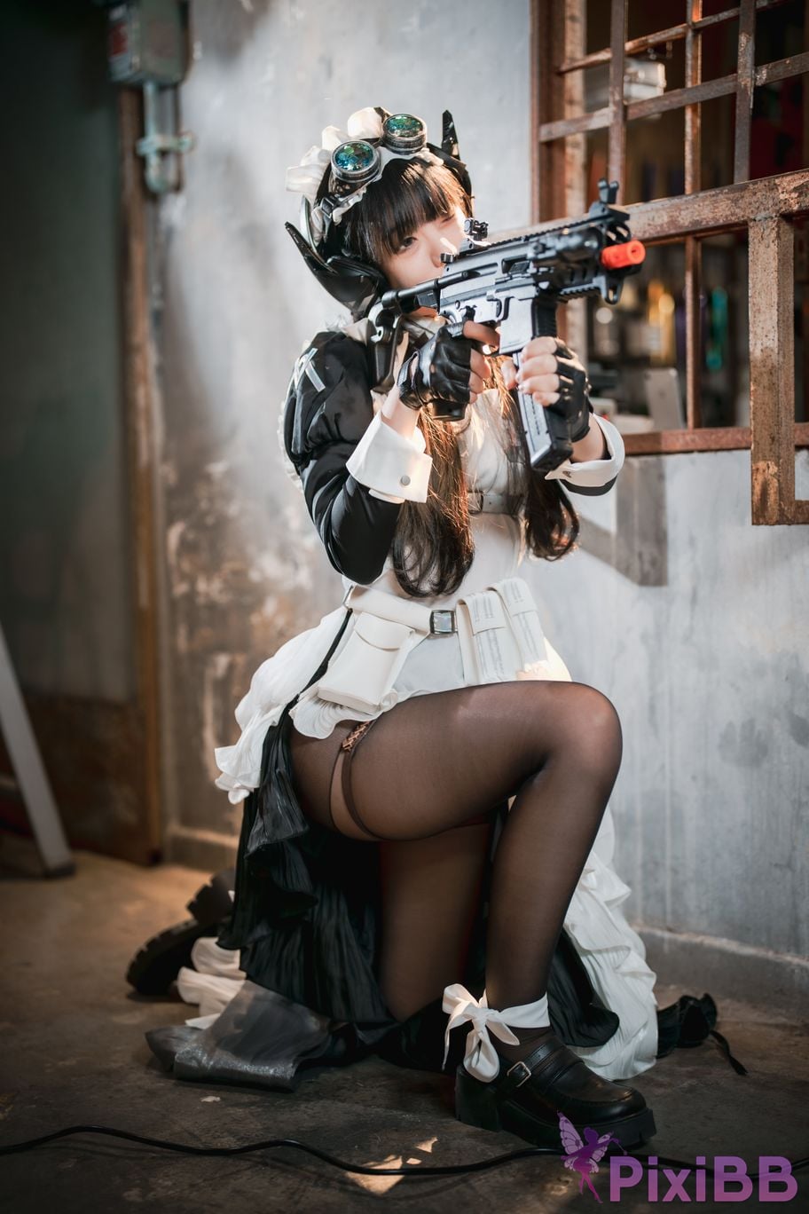 DJAWA Photo Jeong Jenny Combat Maid Mansion PixiBB.COM 036.JPG