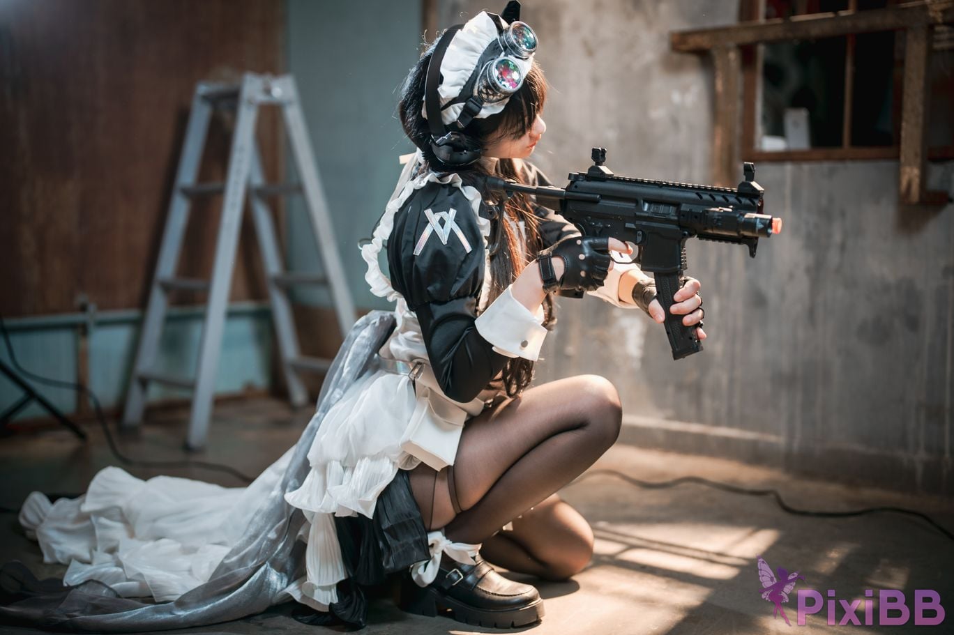 DJAWA Photo Jeong Jenny Combat Maid Mansion PixiBB.COM 042.JPG