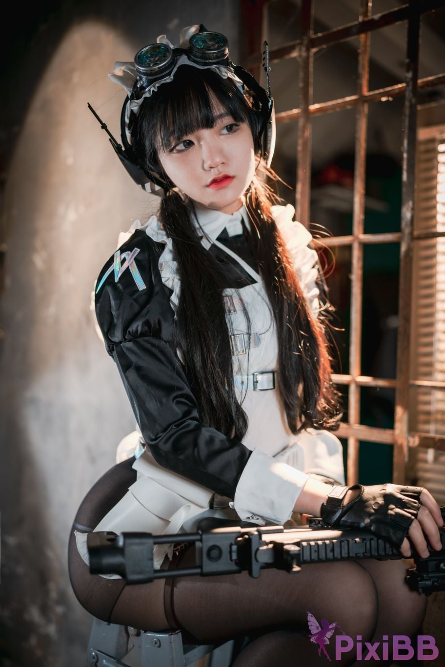 DJAWA Photo Jeong Jenny Combat Maid Mansion PixiBB.COM 048.JPG