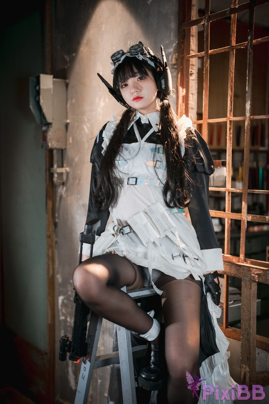 DJAWA Photo Jeong Jenny Combat Maid Mansion PixiBB.COM 053.JPG