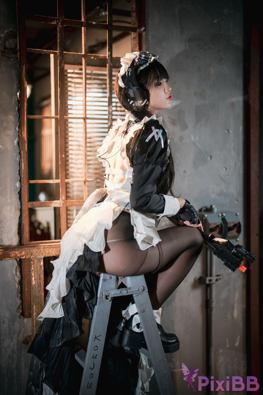 DJAWA Photo Jeong Jenny Combat Maid Mansion PixiBB.COM 055.JPG