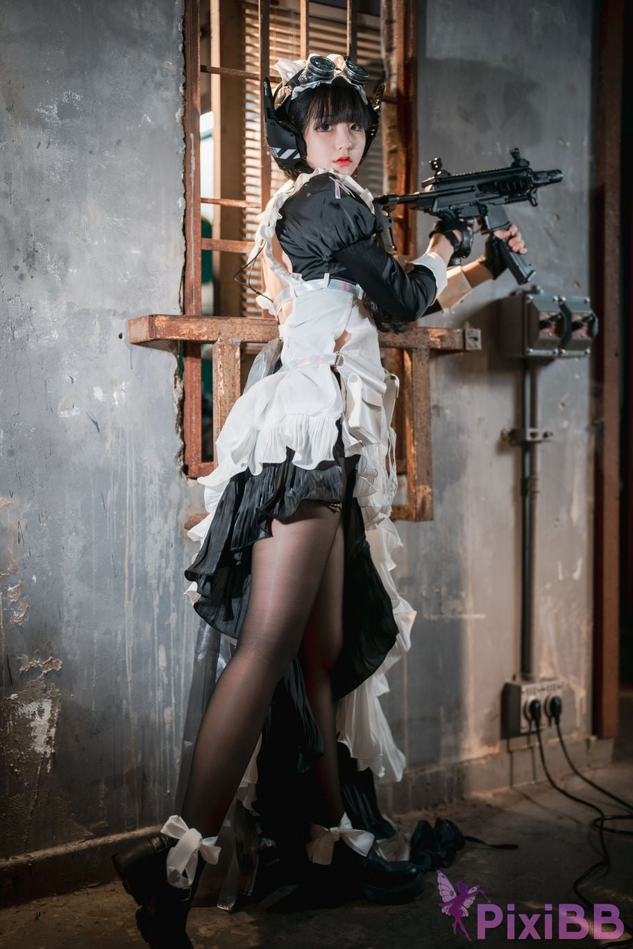 DJAWA Photo Jeong Jenny Combat Maid Mansion PixiBB.COM 065.JPG