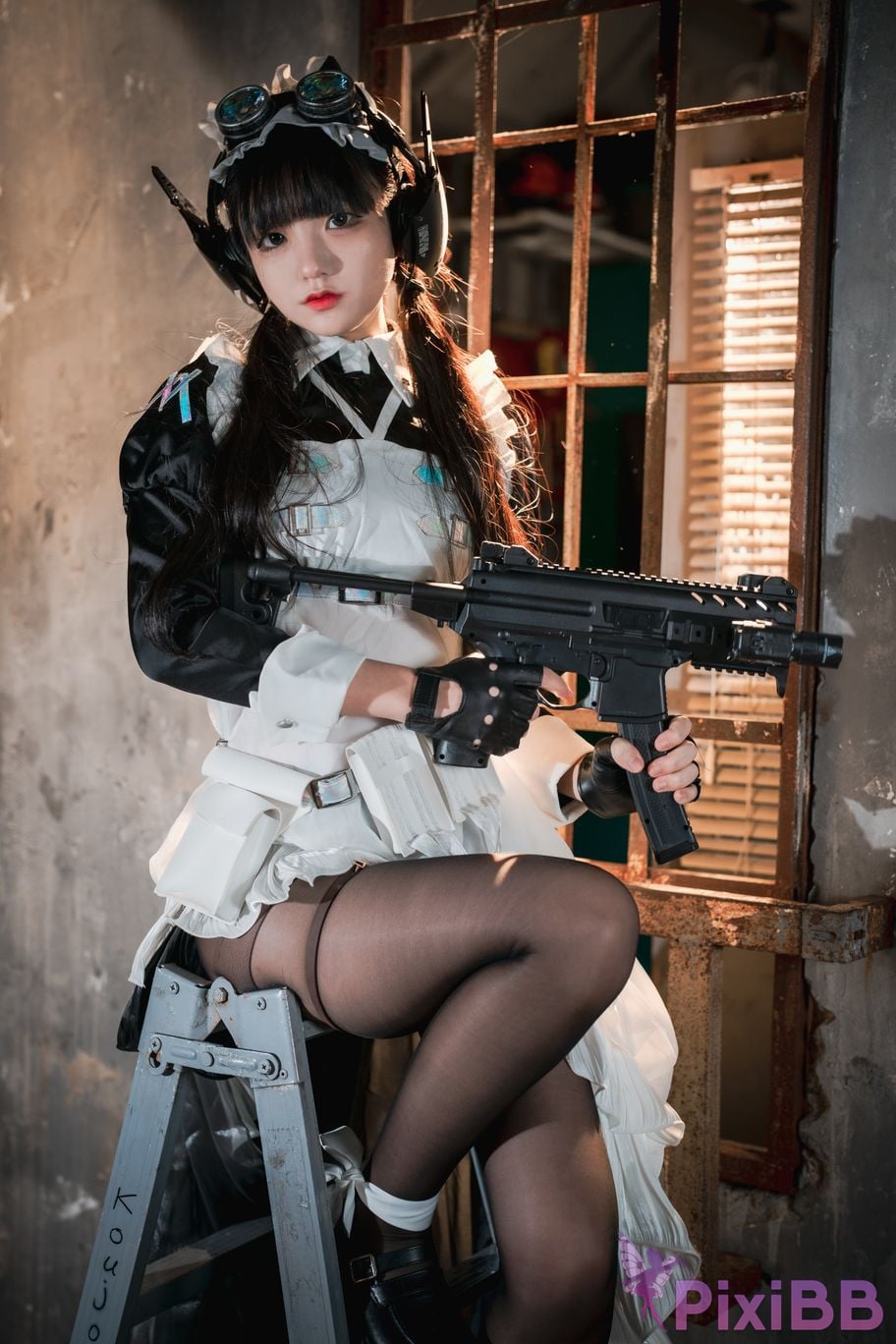 DJAWA Photo Jeong Jenny Combat Maid Mansion PixiBB.COM 068.JPG