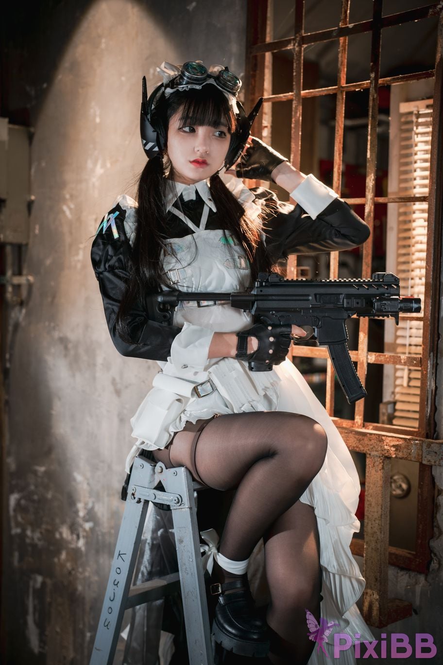 DJAWA Photo Jeong Jenny Combat Maid Mansion PixiBB.COM 069.JPG