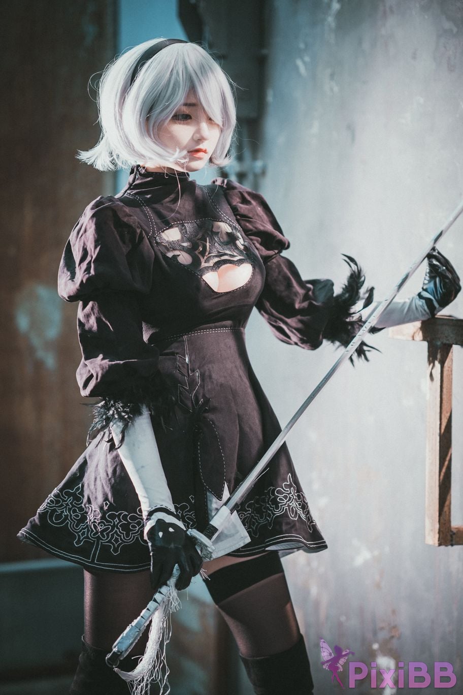 DJAWA Photo Jeong Jenny NieR Automata 2B PixiBB.COM 022