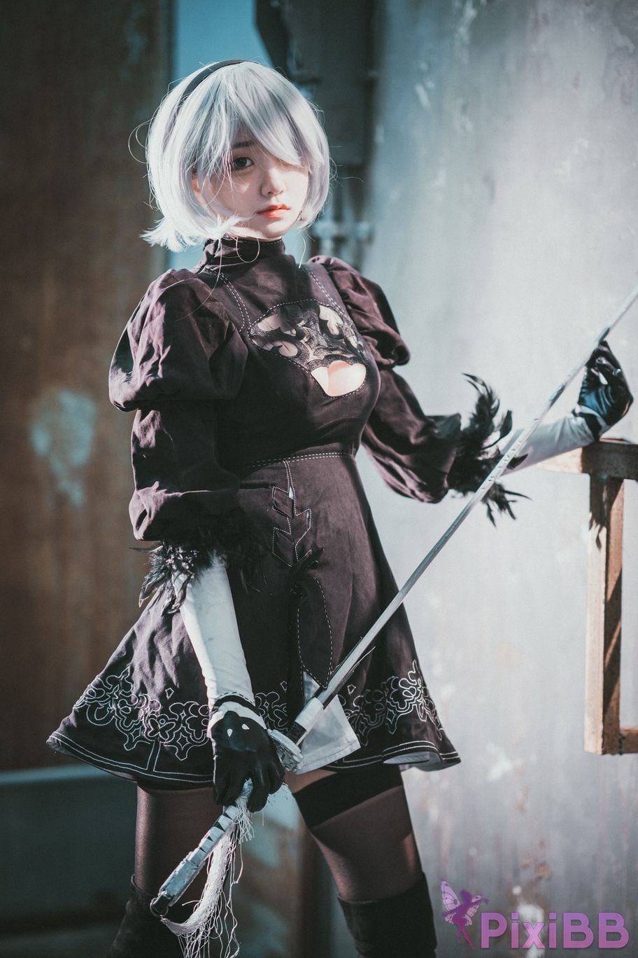 DJAWA Photo Jeong Jenny NieR Automata 2B PixiBB.COM 023