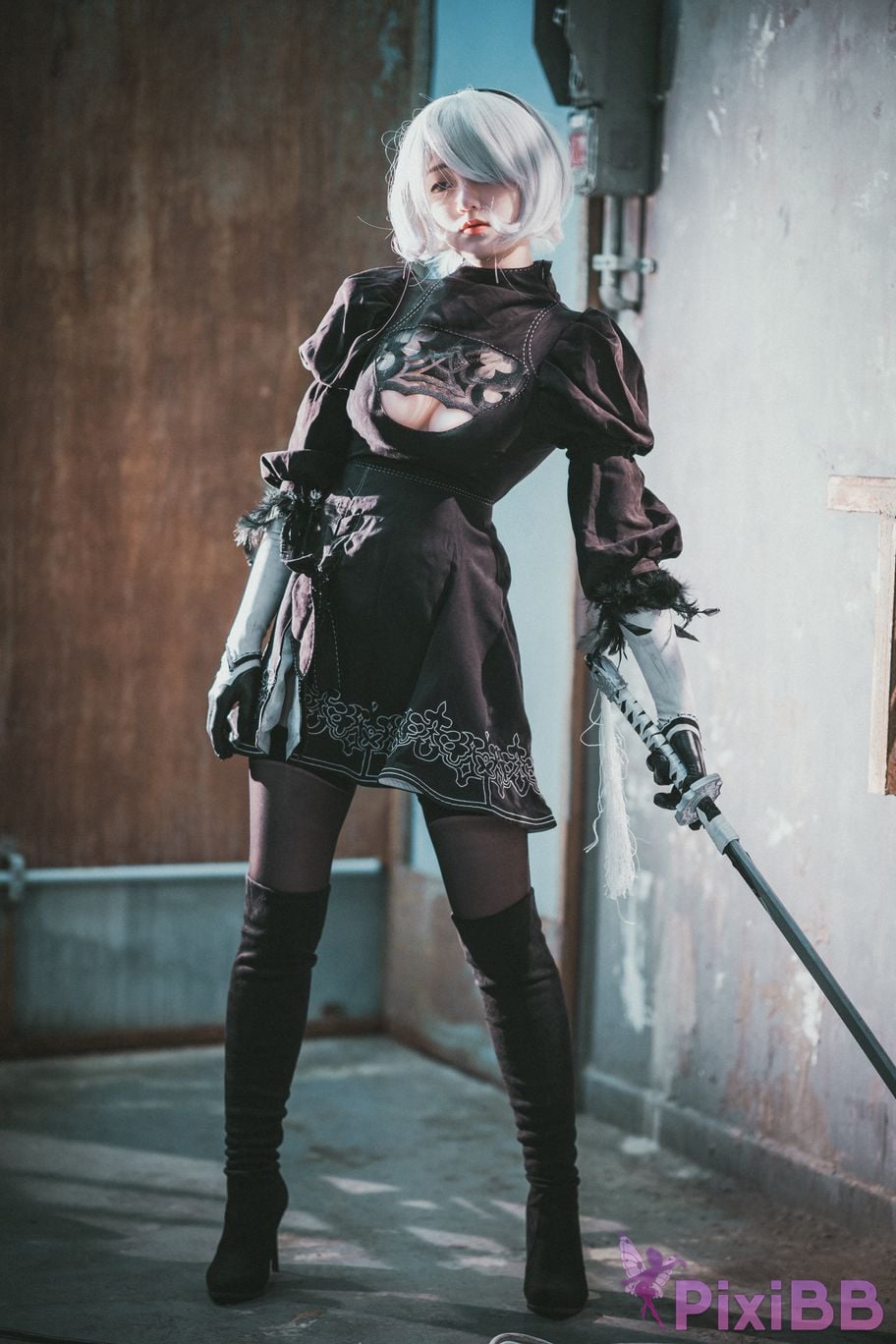 DJAWA Photo Jeong Jenny NieR Automata 2B PixiBB.COM 024