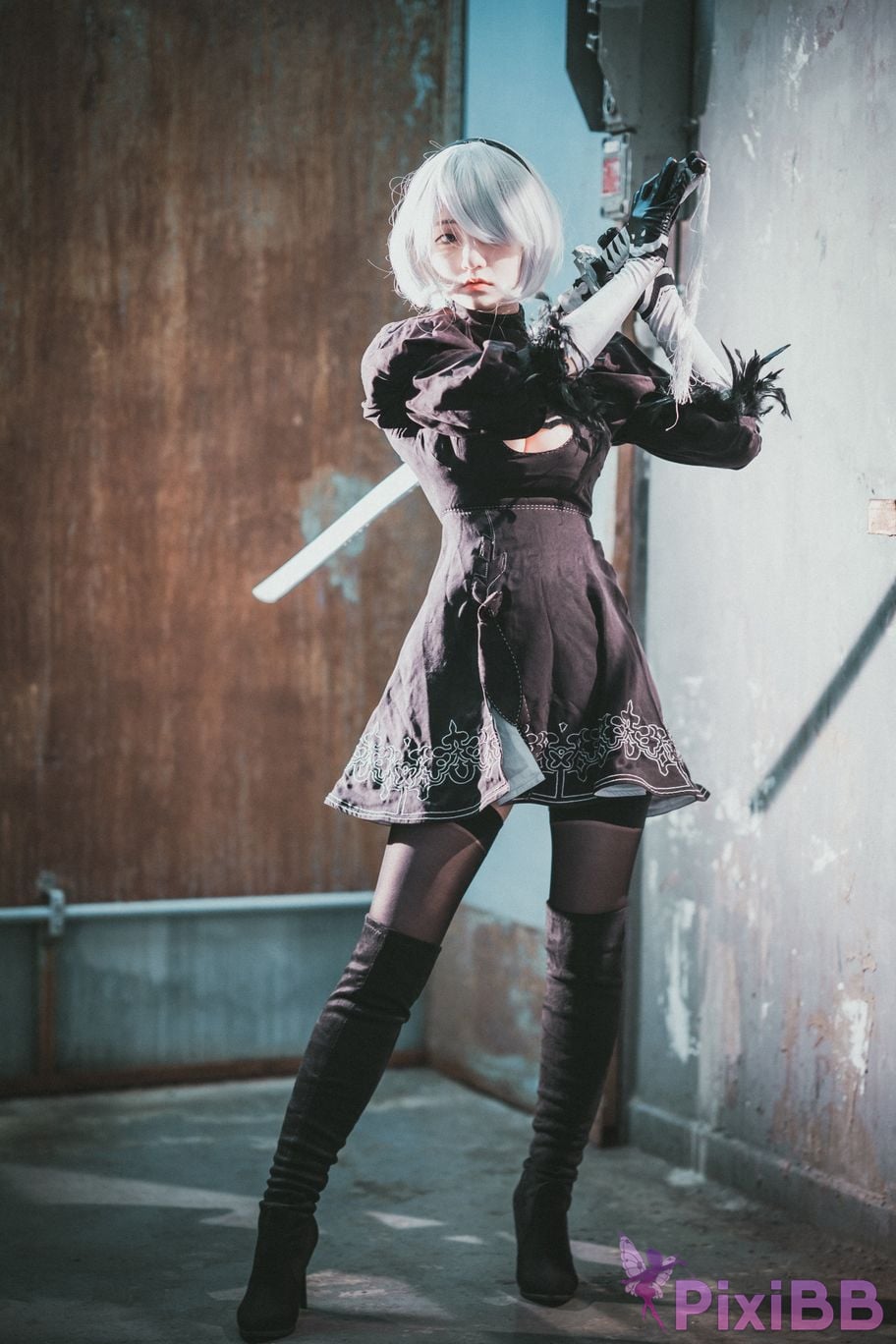 DJAWA Photo Jeong Jenny NieR Automata 2B PixiBB.COM 025