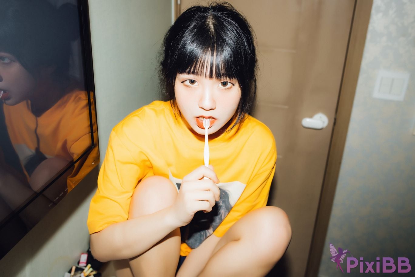 Jeong Jenny Jenny is cute Moon Night Snap PixiBB.COM 015