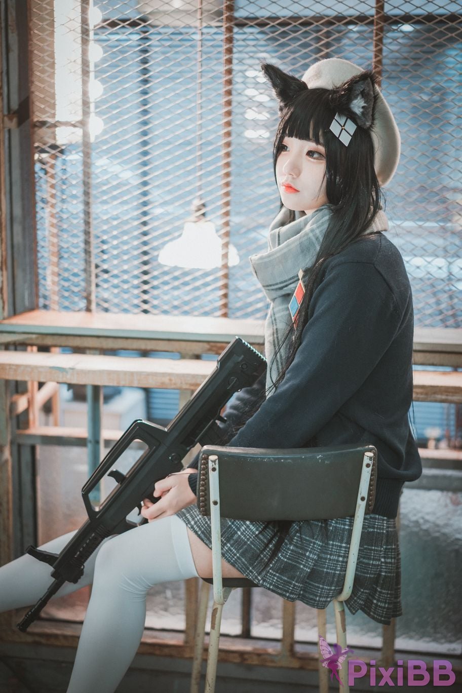 DJAWA Photo Jeong Jenny Girls Frontline Type 95 Pure White Graduation ver. PixiBB.COM 003