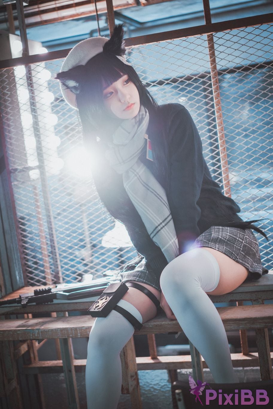 DJAWA Photo Jeong Jenny Girls Frontline Type 95 Pure White Graduation ver. PixiBB.COM 005