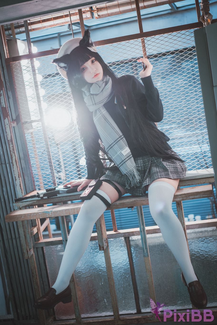 DJAWA Photo Jeong Jenny Girls Frontline Type 95 Pure White Graduation ver. PixiBB.COM 006