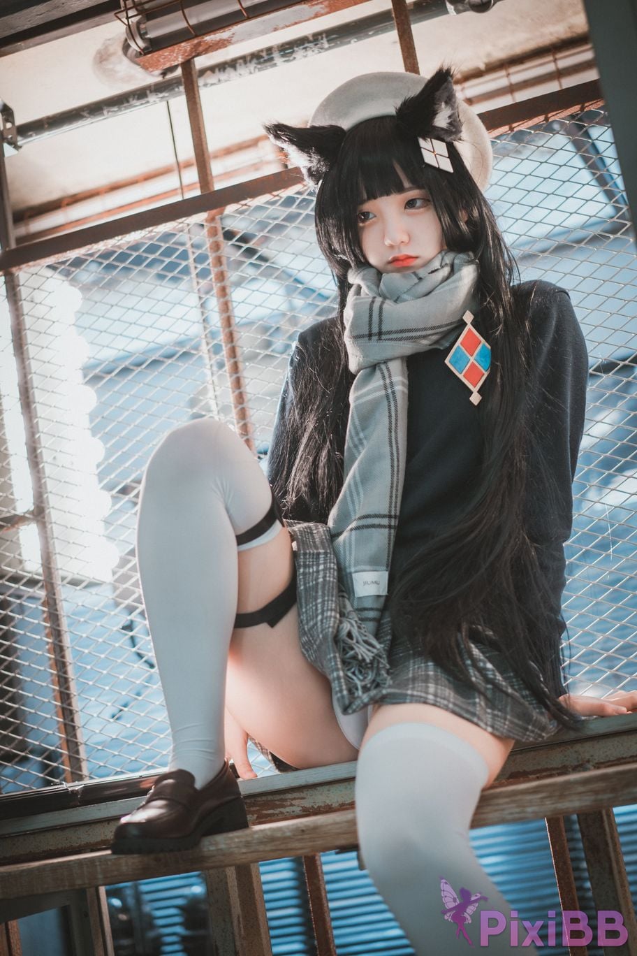 DJAWA Photo Jeong Jenny Girls Frontline Type 95 Pure White Graduation ver. PixiBB.COM 007