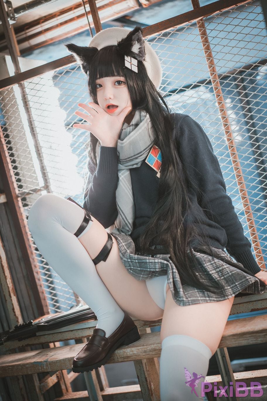 DJAWA Photo Jeong Jenny Girls Frontline Type 95 Pure White Graduation ver. PixiBB.COM 010