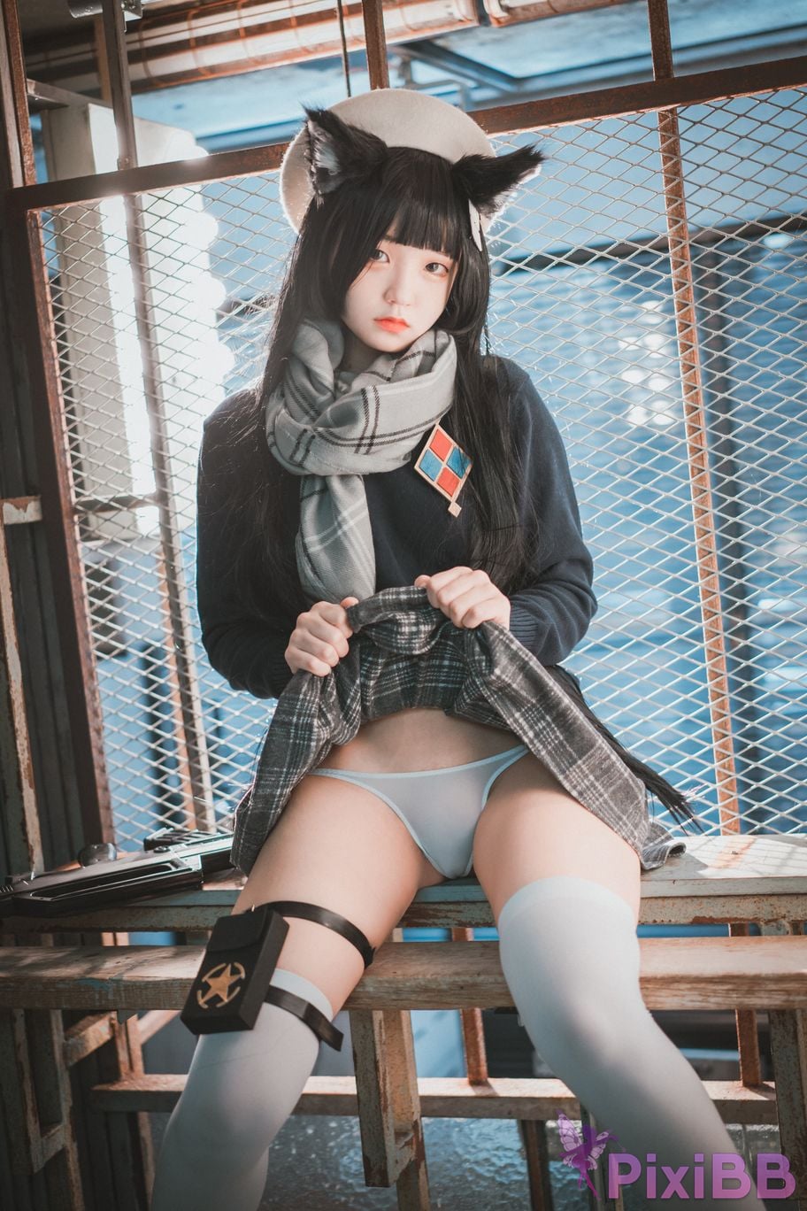 DJAWA Photo Jeong Jenny Girls Frontline Type 95 Pure White Graduation ver. PixiBB.COM 013