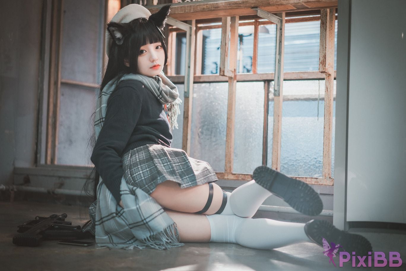 DJAWA Photo Jeong Jenny Girls Frontline Type 95 Pure White Graduation ver. PixiBB.COM 019