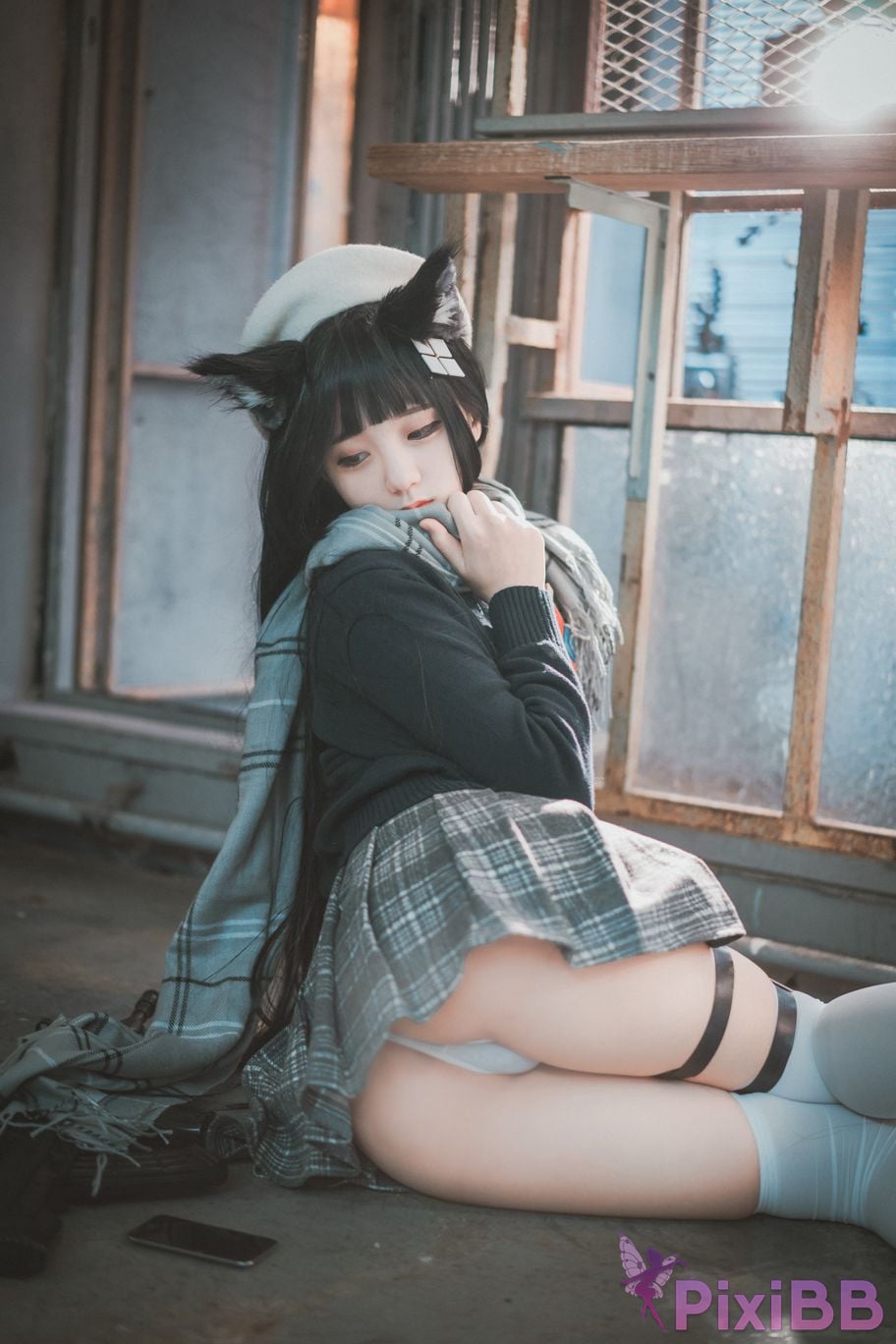 DJAWA Photo Jeong Jenny Girls Frontline Type 95 Pure White Graduation ver. PixiBB.COM 020