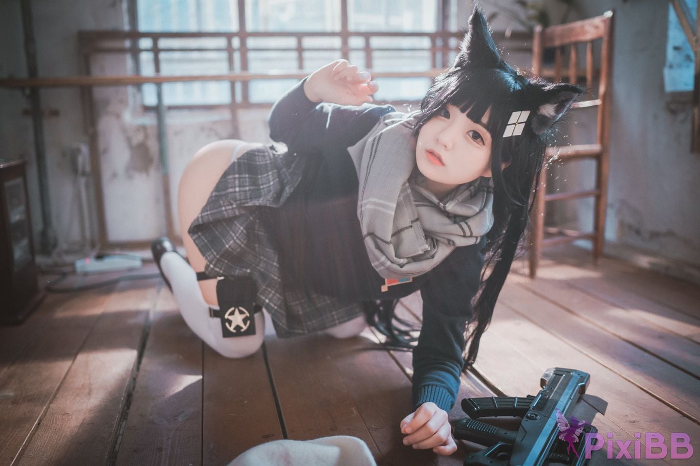 DJAWA Photo Jeong Jenny Girls Frontline Type 95 Pure White Graduation ver. PixiBB.COM 029