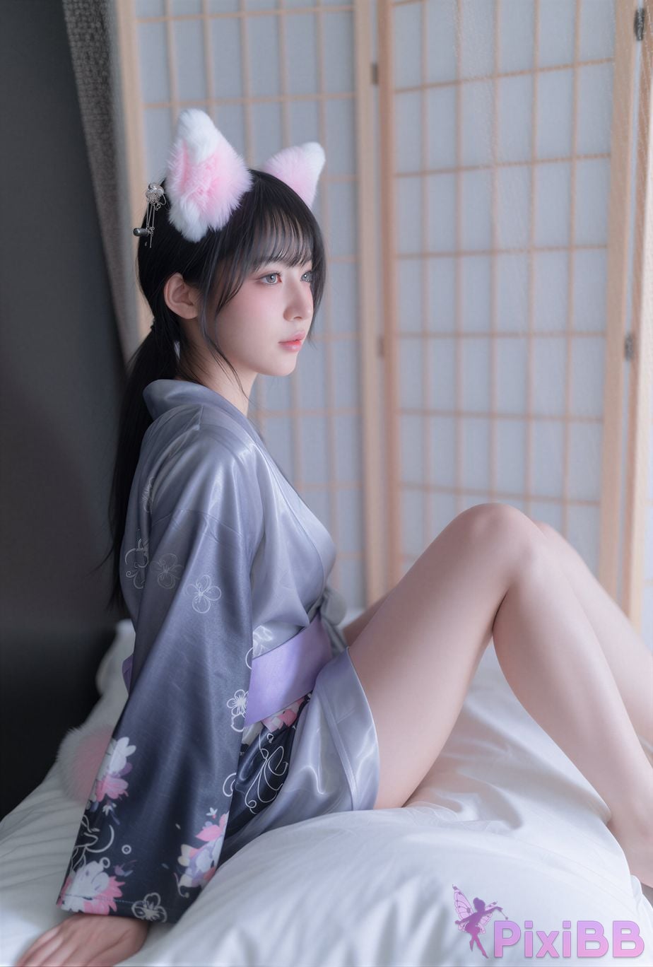 AI Enhanced Yeha Your Majesty Sakura PixiBB.COM 011