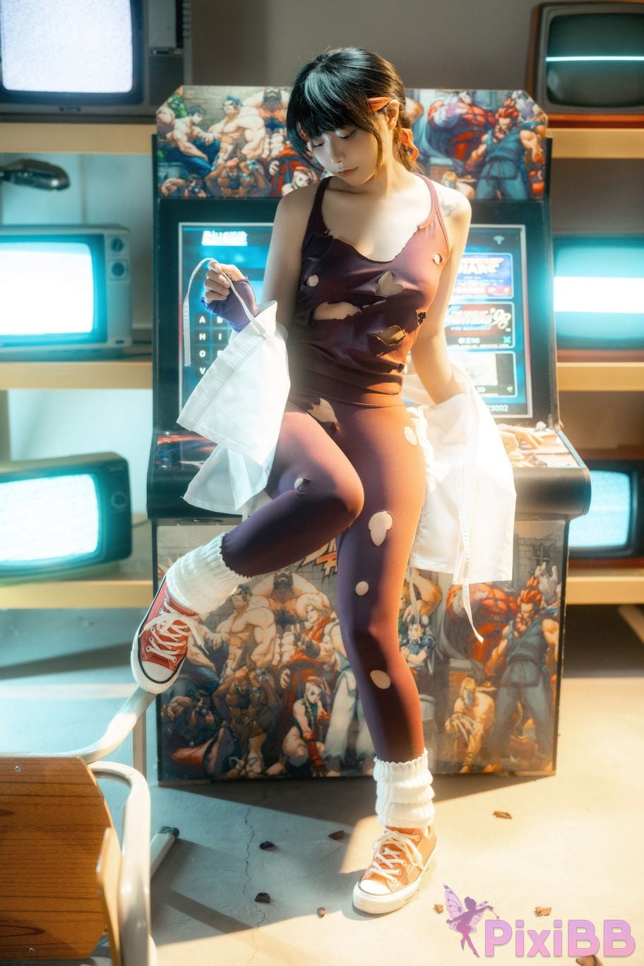 Cosplayer Yoko Kanon KOF Yuri Sakazaki PixiBB.COM 025