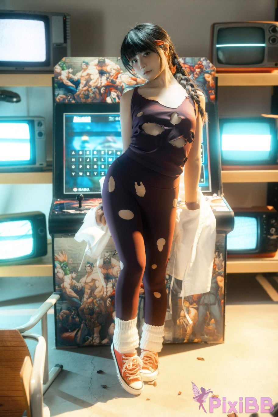 Cosplayer Yoko Kanon KOF Yuri Sakazaki PixiBB.COM 028