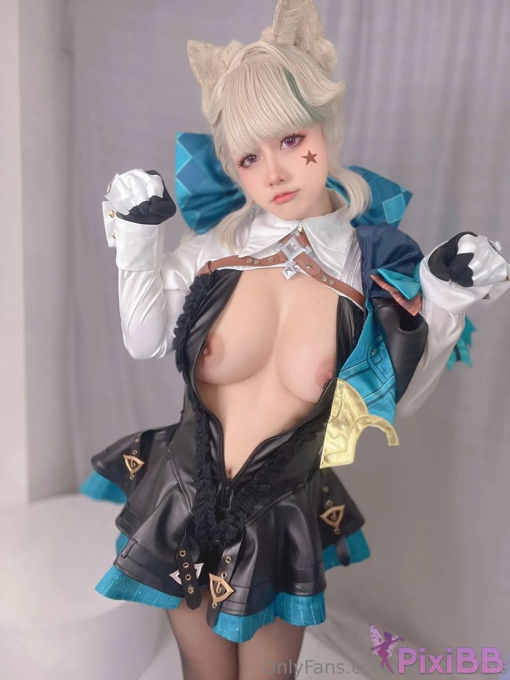 Cosplayer nookkizzcos Lynette Genshin PixiBB.COM 002
