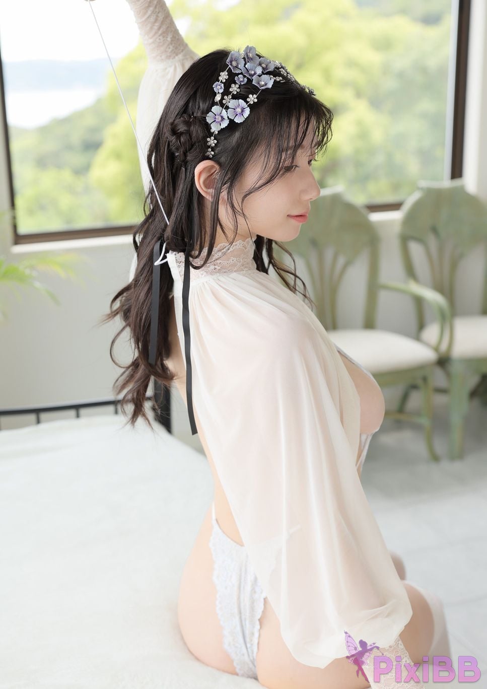 Japanese Idol Kanna Seto Wait a minute Ill get serious now. 100 Page over PixiBB.COM 016