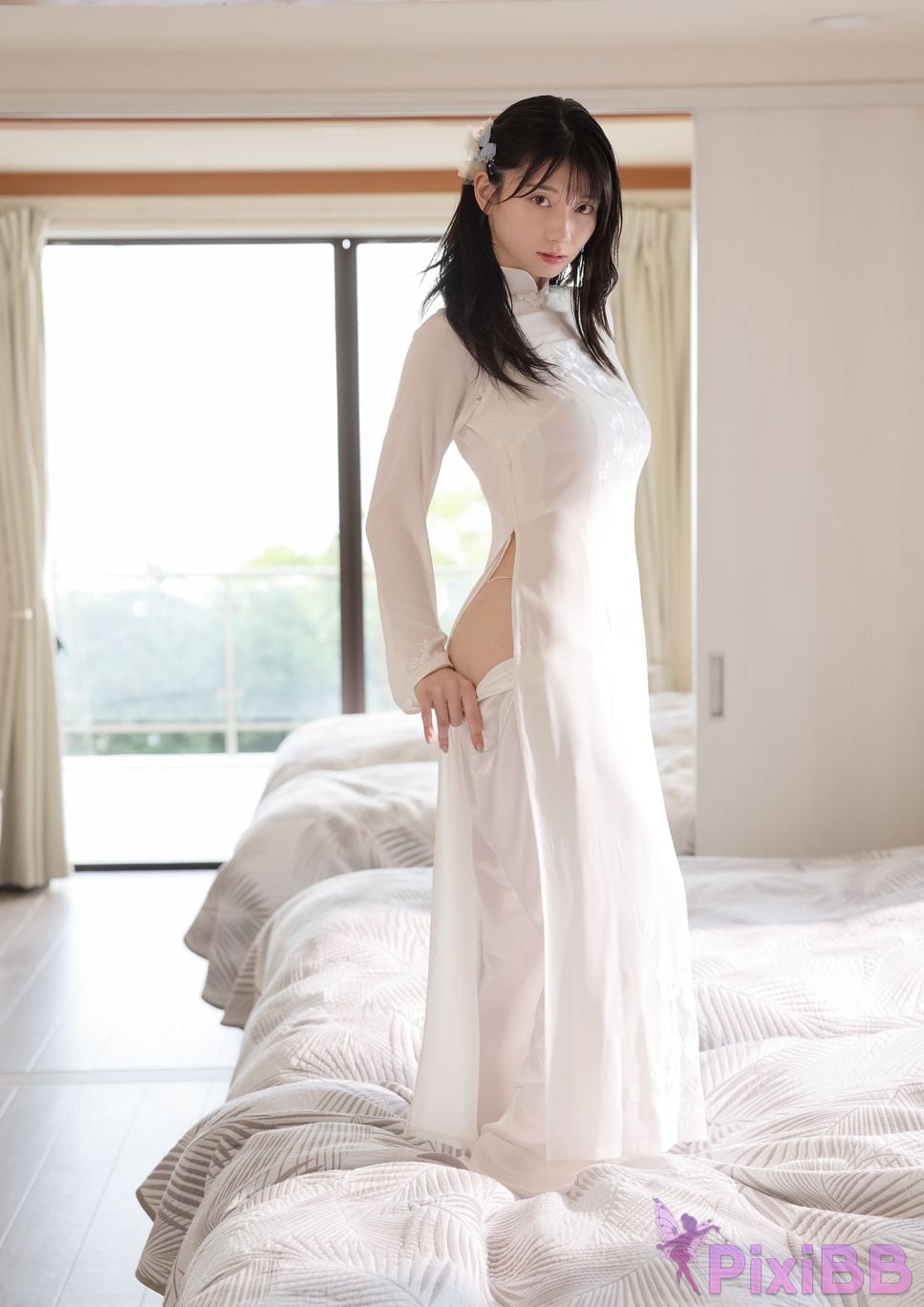 Japanese Idol Kanna Seto Wait a minute Ill get serious now. 100 Page over PixiBB.COM 044