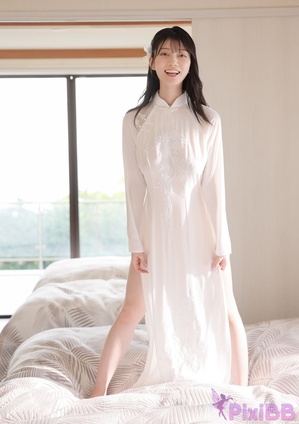 Japanese Idol Kanna Seto Wait a minute Ill get serious now. 100 Page over PixiBB.COM 048
