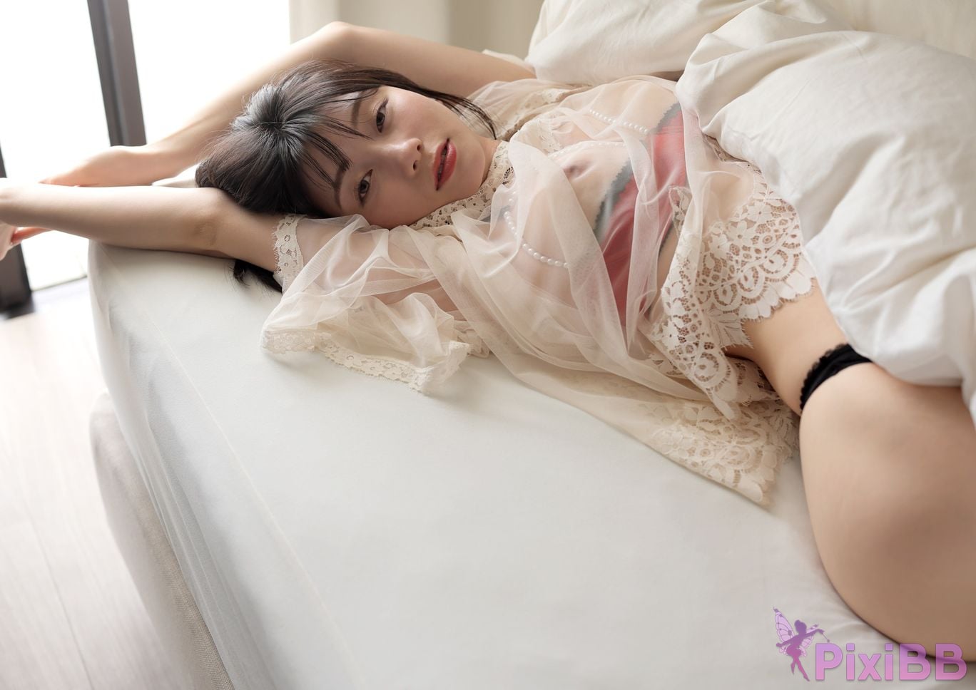 Japanese Idol Kanna Seto Wait a minute Ill get serious now. 100 Page over PixiBB.COM 087