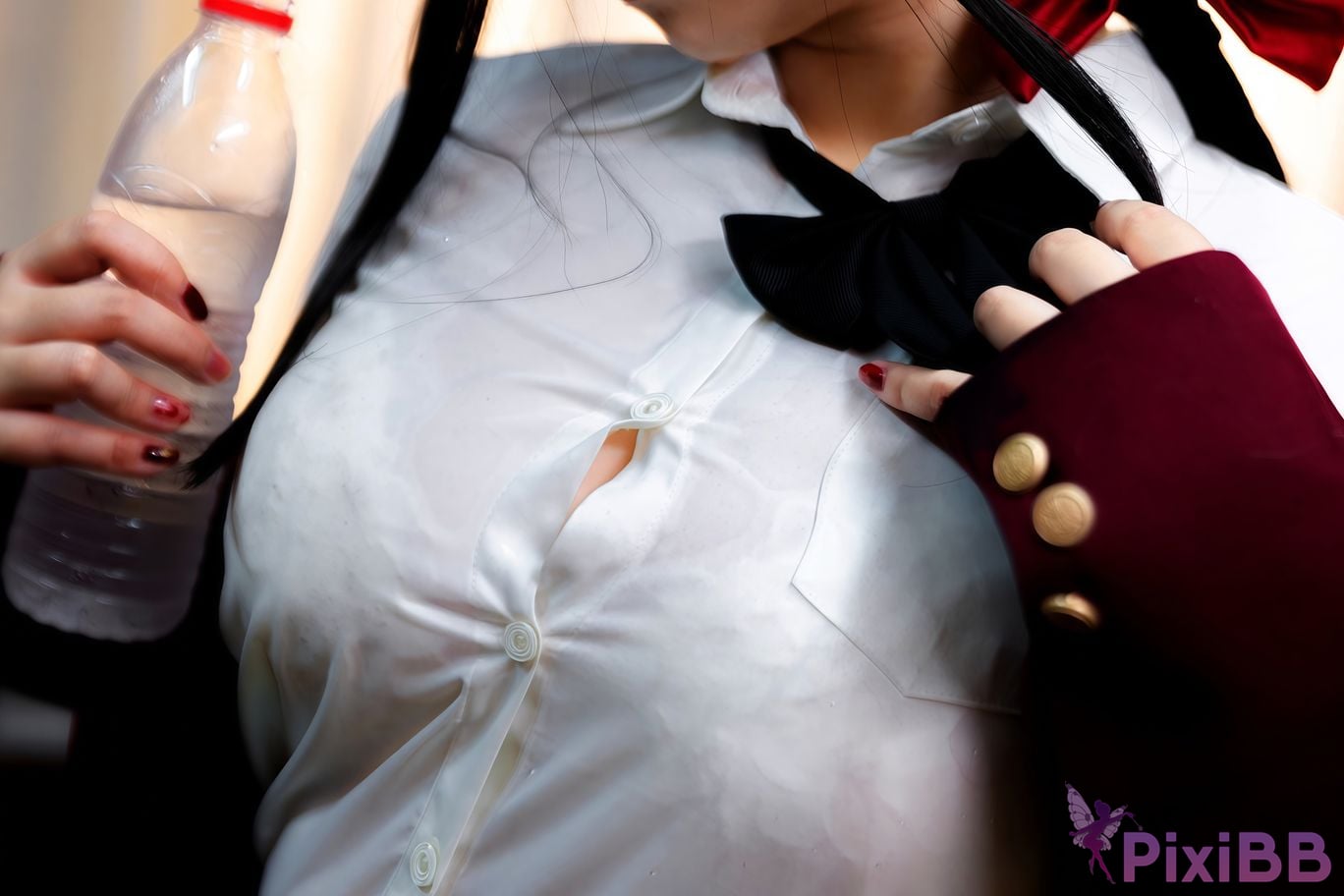 Cosplayer Charming pupils Meroko azur lane Dafeng JK PixiBB.COM 015