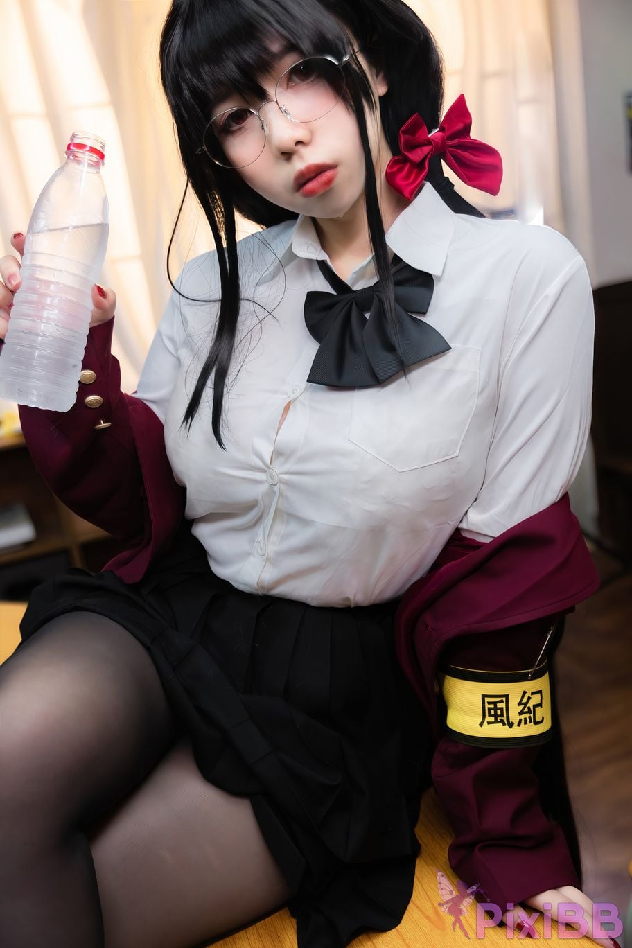 Cosplayer Charming pupils Meroko azur lane Dafeng JK PixiBB.COM 017