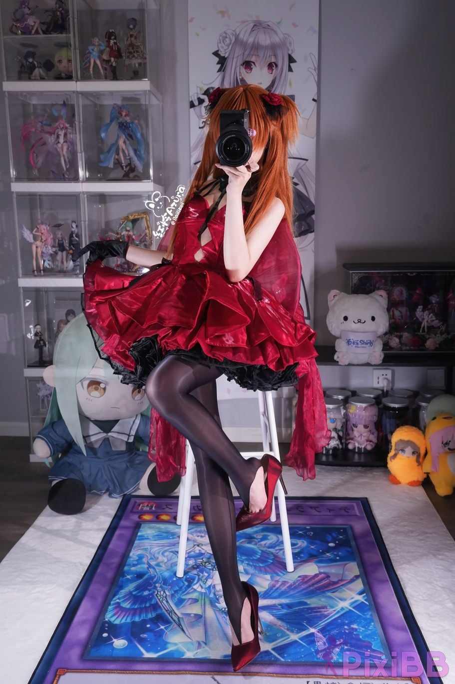 Cosplayer white oak Shirly Asuka PixiBB.COM 001