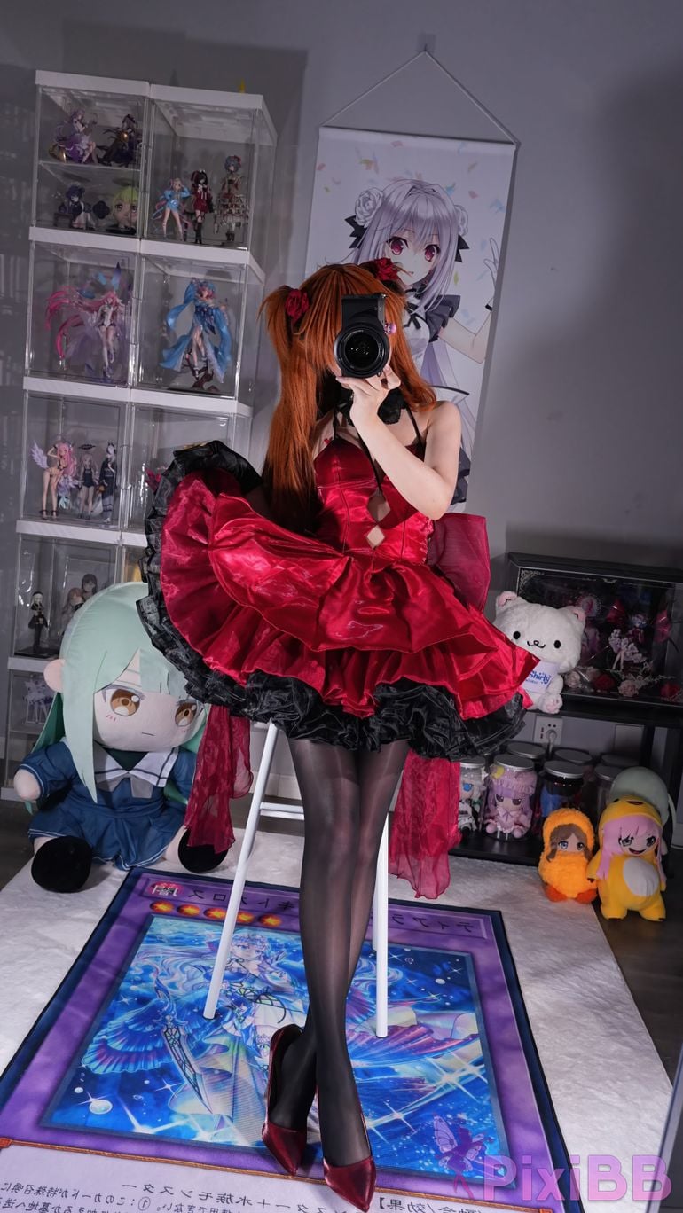Cosplayer white oak Shirly Asuka PixiBB.COM 003