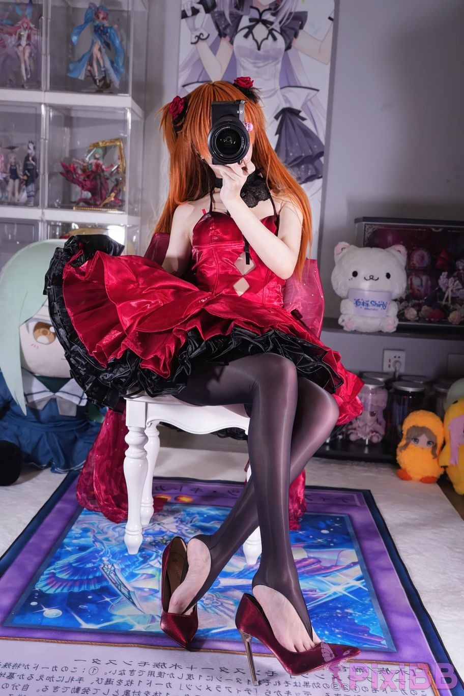 Cosplayer white oak Shirly Asuka PixiBB.COM 012