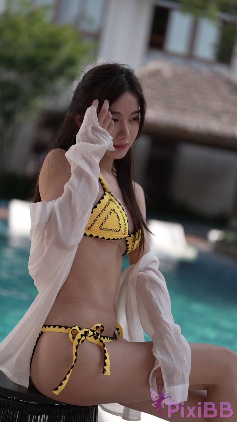 Featured Street Photography Works No.5883 Internet celebrity Zhang Junya swimsuit PixiBB.COM 023