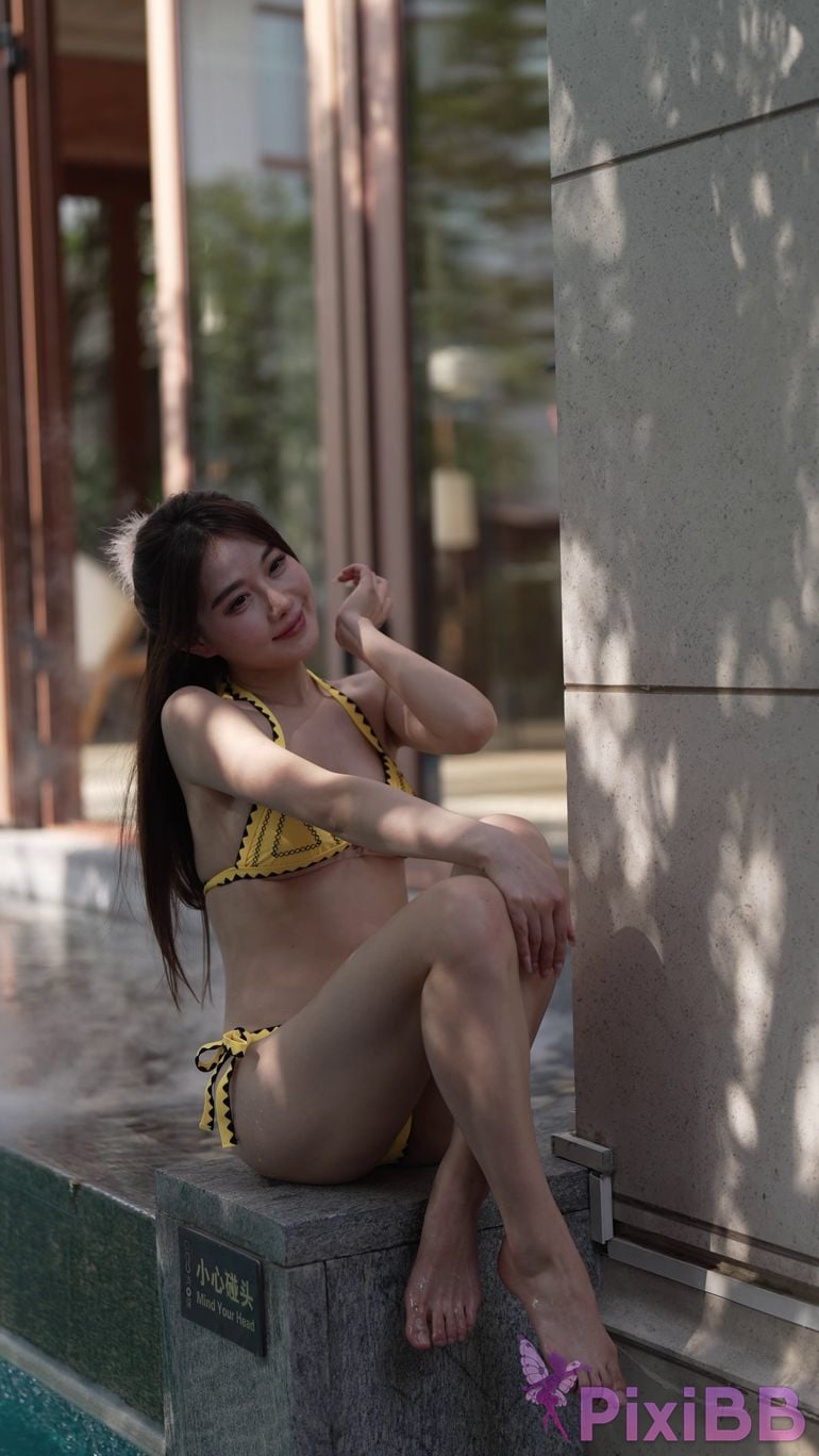 Featured Street Photography Works No.5883 Internet celebrity Zhang Junya swimsuit PixiBB.COM 025