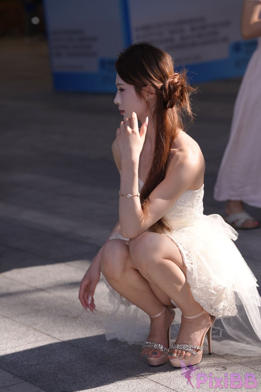 Featured Street Photography Works No.5886 Sweet salsa in white dress PixiBB.COM 063