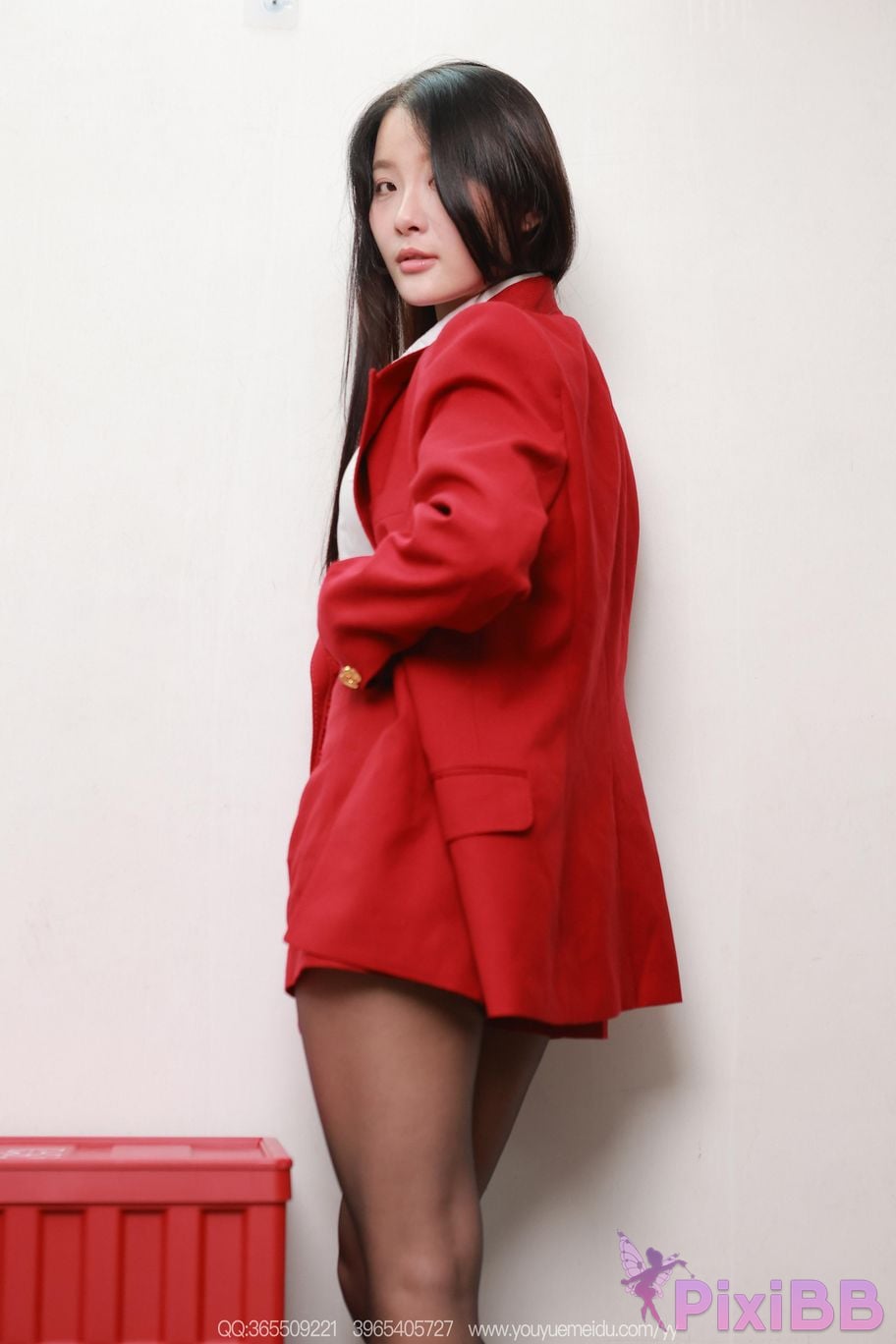 IESS Unconventional Interests No.2264 Wanping Black Silk and Red Outfit superior PixiBB.COM 095