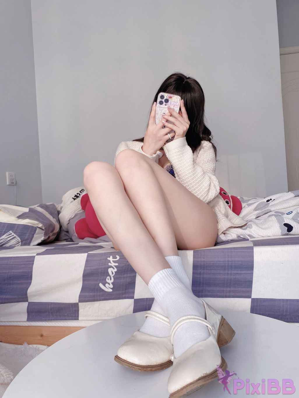 Cosplayer Nikaido Selfie at home PixiBB.COM 023
