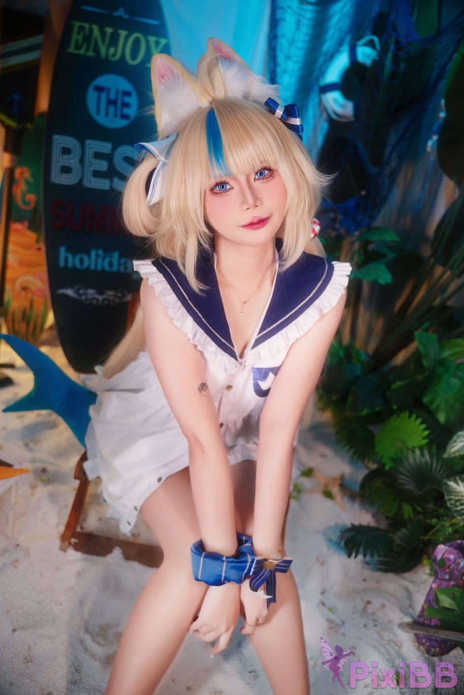 Cosplayer Miinmeow Saba Sameko PixiBB.COM 001