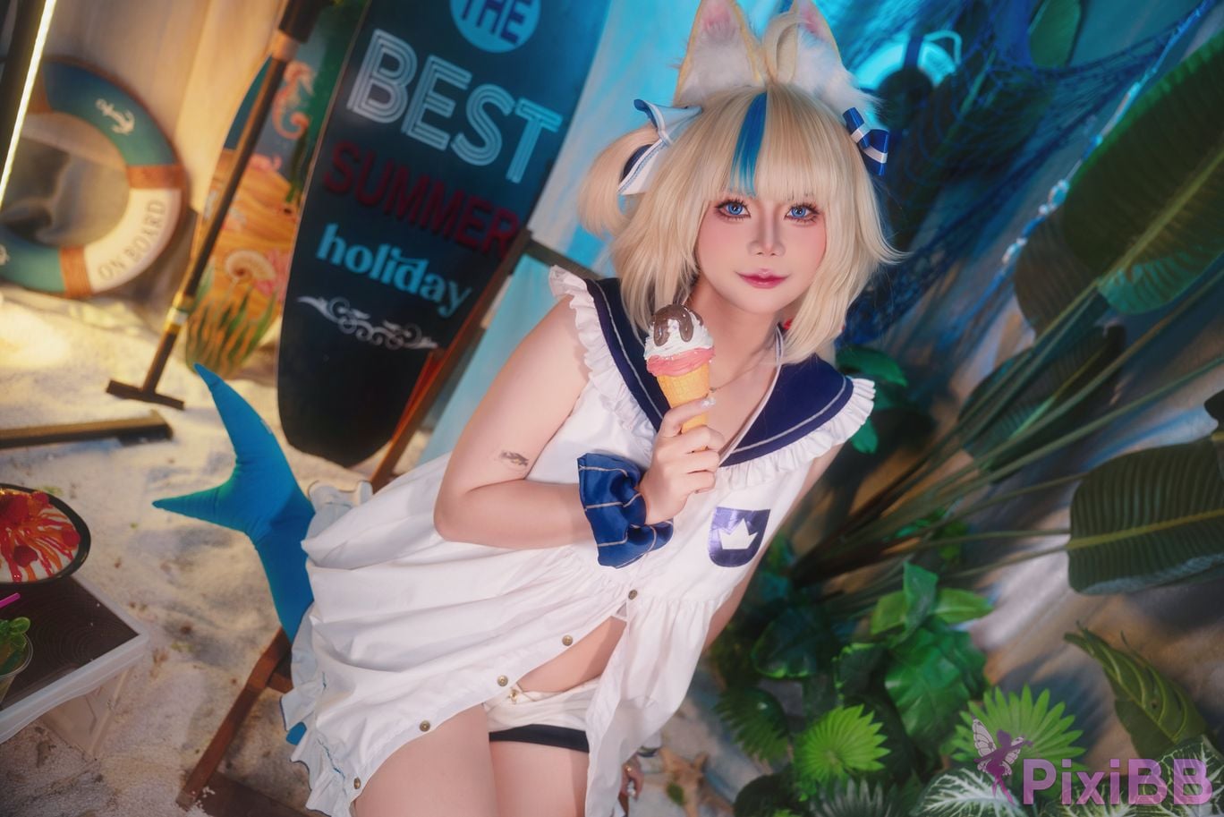 Cosplayer Miinmeow Saba Sameko PixiBB.COM 002