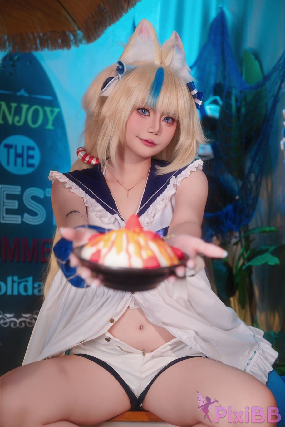 Cosplayer Miinmeow Saba Sameko PixiBB.COM 005